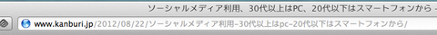 初期のブログ記事のURL。長い・・・