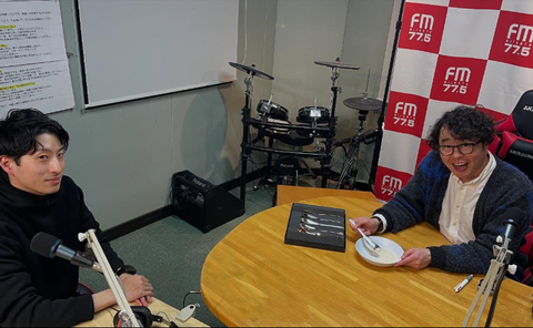 FM新潟「GO！GO！PARTY！～ゴゴパリ～」収録の様子