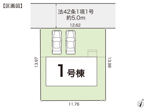 岡山県岡山市東区瀬戸町万富の新築 一戸建て分譲住宅の区画図