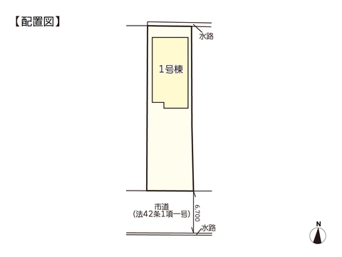 岡山県岡山市南区彦崎の新築 一戸建て分譲住宅の区画図