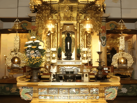 ご本尊／阿弥陀如来木像