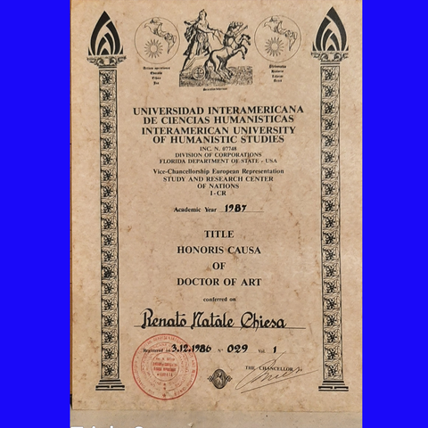 M° Renato Natale Chiesa