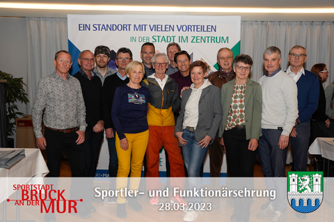 Sportlerehrung der Stadt Bruck/Mur - 2023