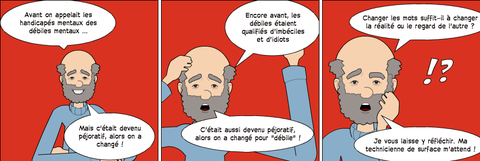 le choix des mots