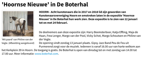 Hoorns Dagblad, 31-12-2018