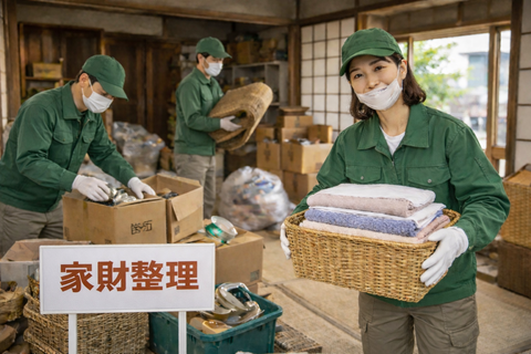 空き家の片付け、家財整理