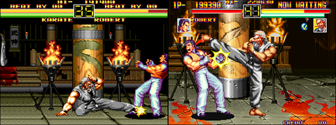 Super CD Rom² version / Neo Geo version