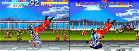 Super NES version / Neo Geo version