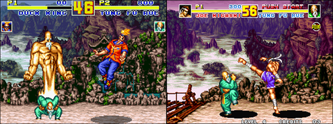 Version Super NES / Version Neo Geo