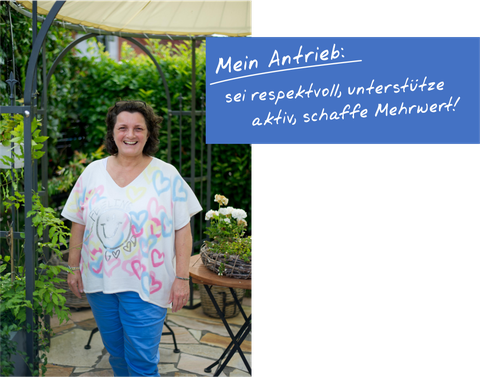 Portrait Margit Zink, Office-Management bei Nils Schmidt Managementberatung