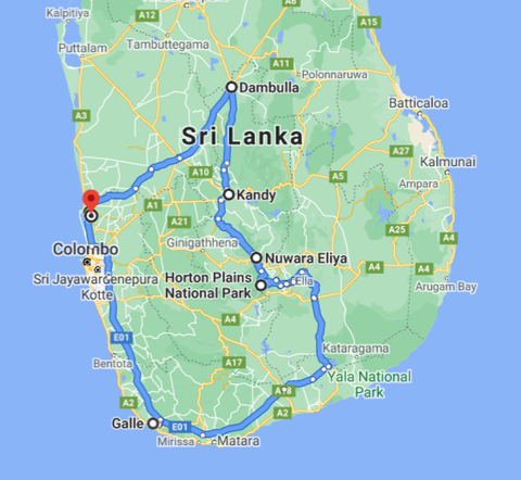 Rundreise Sri Lanka 8 Tage