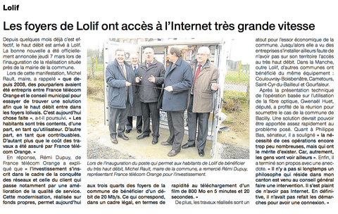 Ouest-France, 11.03.2013