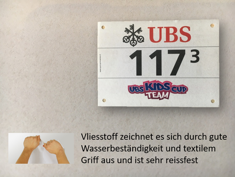 Vlies weiss