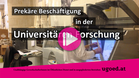 Prekäre Beschäftigung in der Universitären Forschung