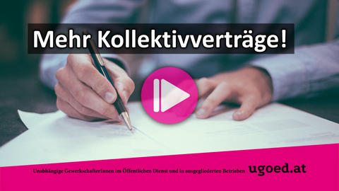 Mehr Kollektivverträge!