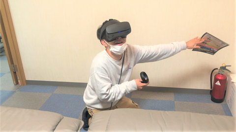 梶谷社員に異変　ＶＲ