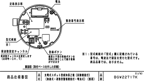 特定小規模施設用自動火災報知設備の設計・設置届作成方法|大阪 特定小規模施設用自動火災報知設備の設計・設置届作成方法|大阪