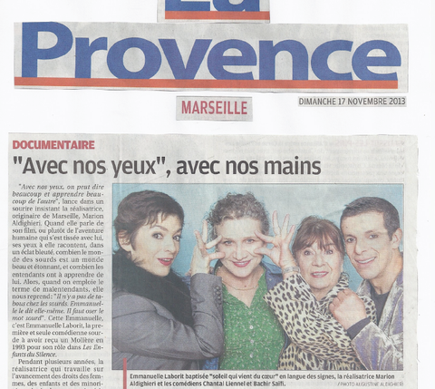 à l'occasion de la sortie du DVD a Théatre de La Criée