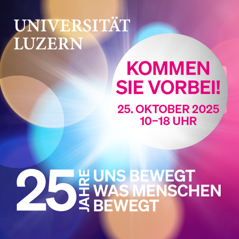 Universität Luzern feiert 25 Jahre