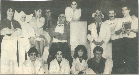 Grupo de teatro Kilkarrak de Estella. (Foto: Leal)