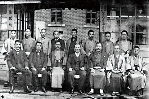 大阪紡績時代の写真