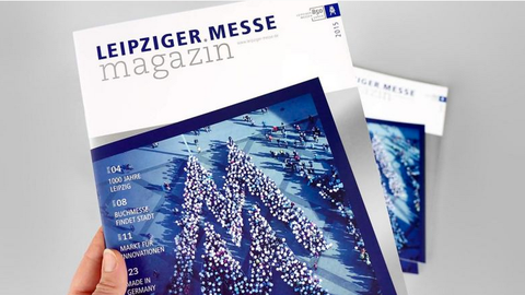 Leipziger Messe Magazin Cover