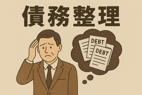 破産、個人再生、任意整理等の債務整理