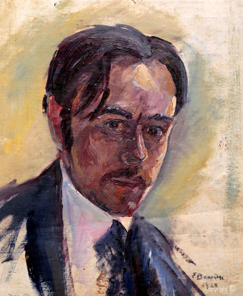 Catalog of Works  N ° 31 - Self-portrait, 1928