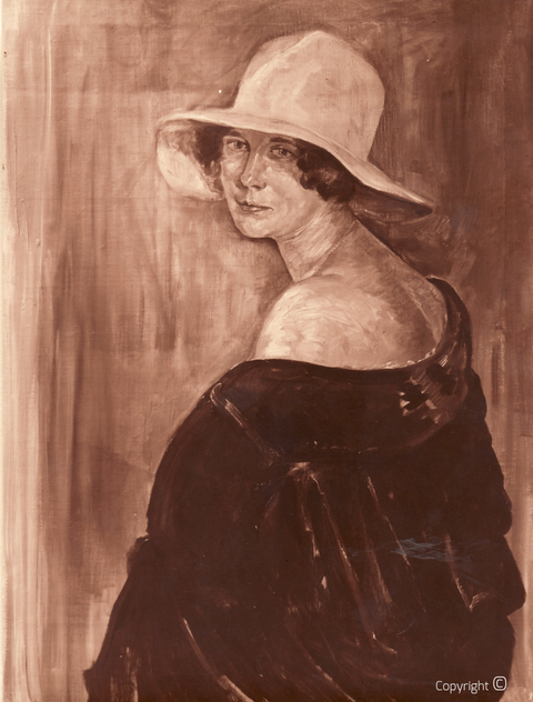 Erwin Bowien ( 1899-1972): The artist's first great muse - Frieda Enzenroß (1888-1966)