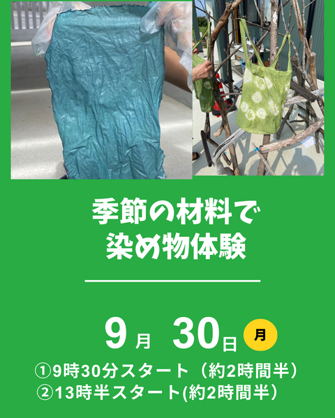 染め体験