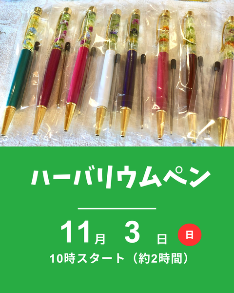 ハーバリウムペン
