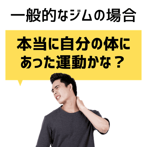 本当に自分にあった運動か不明