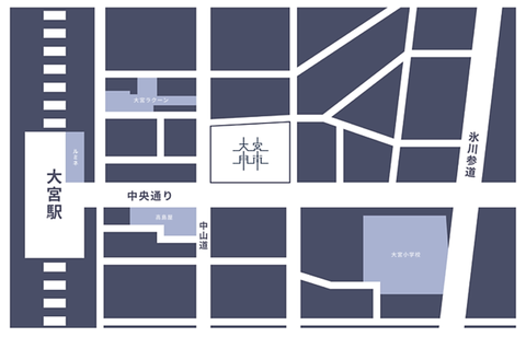 「大宮門街MAP」