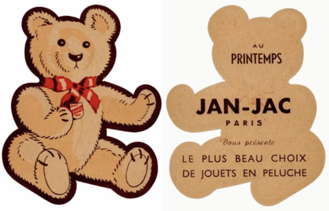 Publicité JAN-JAC pour le magasin Le Printemps (années 50)