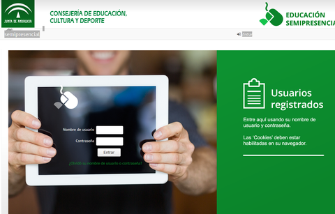 Acceso a moodle semipresencial