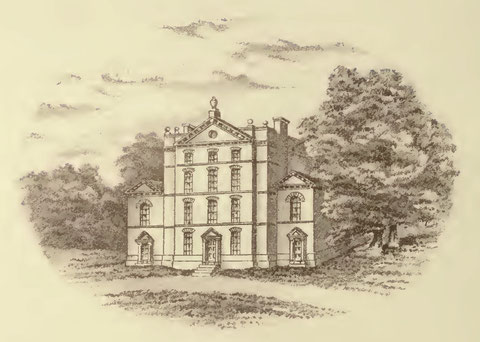 Bennetts Hill. Image from Catherine Hutton Beale 1891 'Reminiscences of a Gentlewoman of the Last Century: Letters of Catherine Hutton', a work now out of copyright.