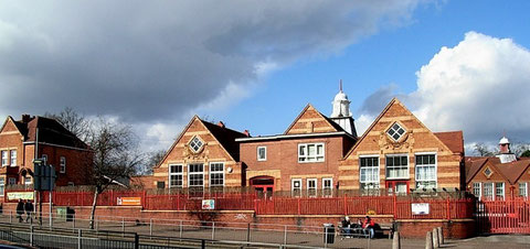 Acocks Green School viewed from Westley Road