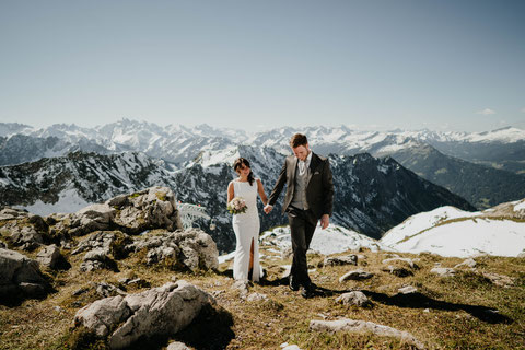Heiraten auf dem Nebelhorn