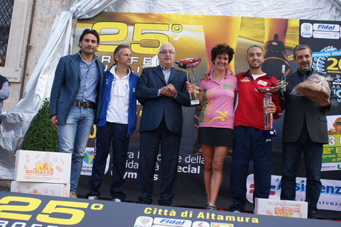 nella foto i vincitori del Trofeo Auxilium