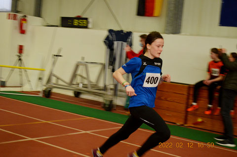 Charlotte Jochmann sprintete in Düsseldorf in 8,43 Sekunden auf einen guten sechsten Rang. (Archivfoto)