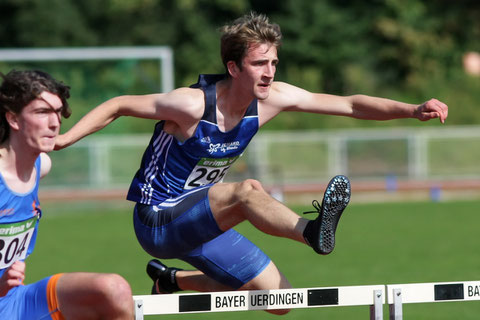 Fabian Baten lief die 110-m-Hürden in 16,51 Sekunden. (Archivfoto)