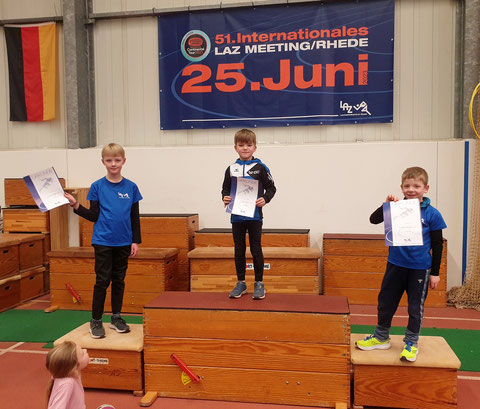 Siegerehrung U10 Jungen