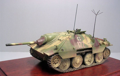 Jagdpanzer 38 der BMM-fertigung von Juli1944, hier als Befehlspanzer ausgerüstet.