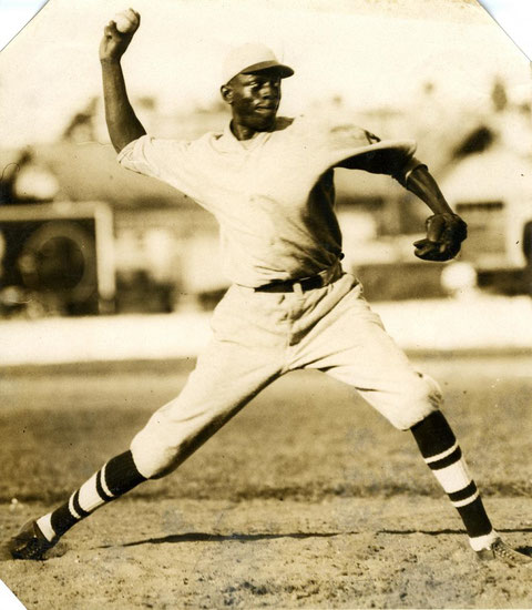Nella foto Satchel Paige alla Negro League