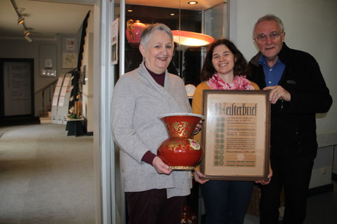 von links: Elisabeth ten Berge, Renate Buntz und Rainer-Ludwig Daum