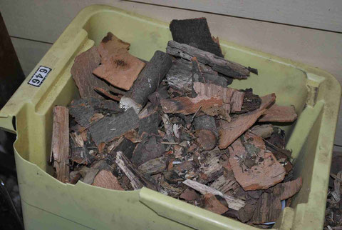 Holzbrösel - zum Anzünden oder für den Rocket Stove