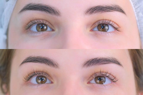 Lash Lifting Ablauf der Behandlung 