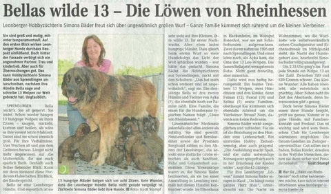 Quelle: Öffentlicher Anzeiger Ausgabe 29. Mai