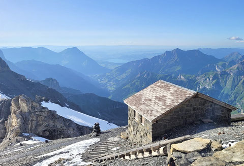 Blüemlisalphorn, Nordwand, Überschreitung, Hochtouren, Nordwand, Bergsteigen, Berner Oberland, BEO, Kandersteg, Morgenhonr, Wyssi Frau, weisse Frau, Blüemlisalphütte, Oeschinen