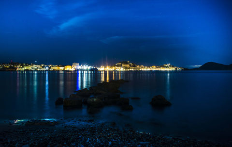 Portoferraio by night